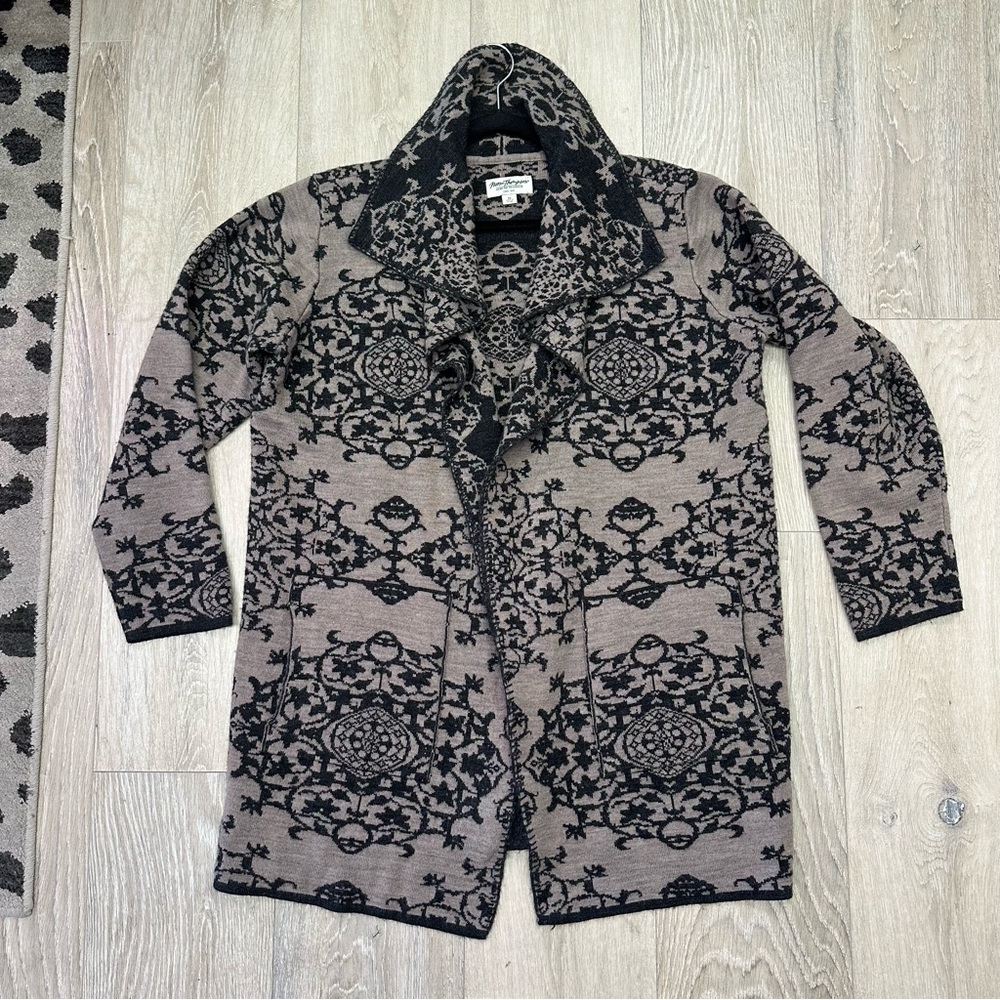 Norm Thompson open cardigan sweater